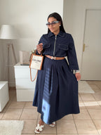 Two piece blue Vianella