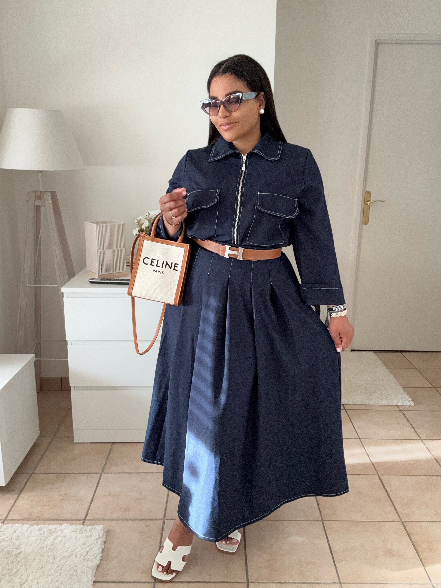 Two piece blue Vianella