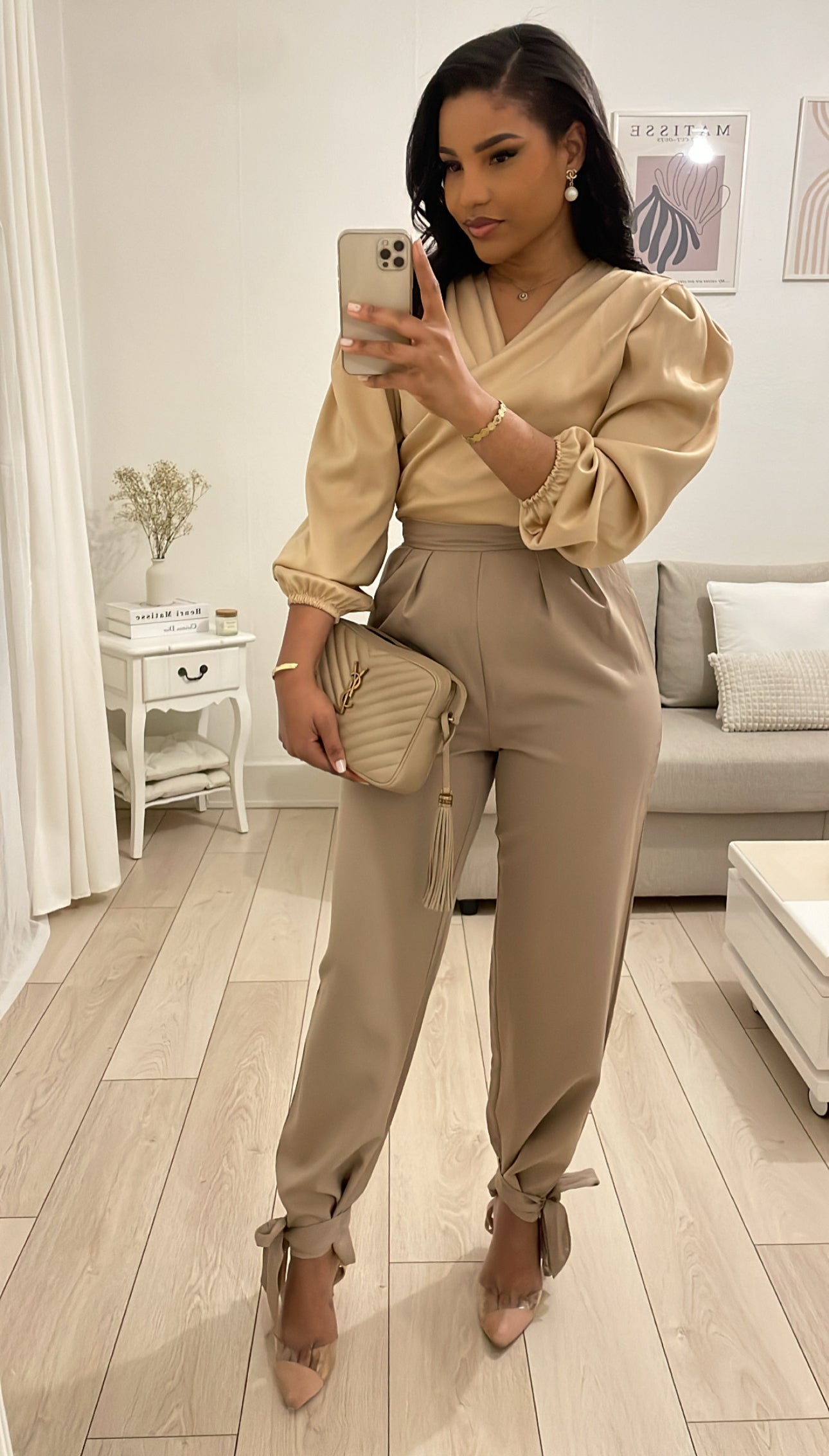 High Waist Nana Pants