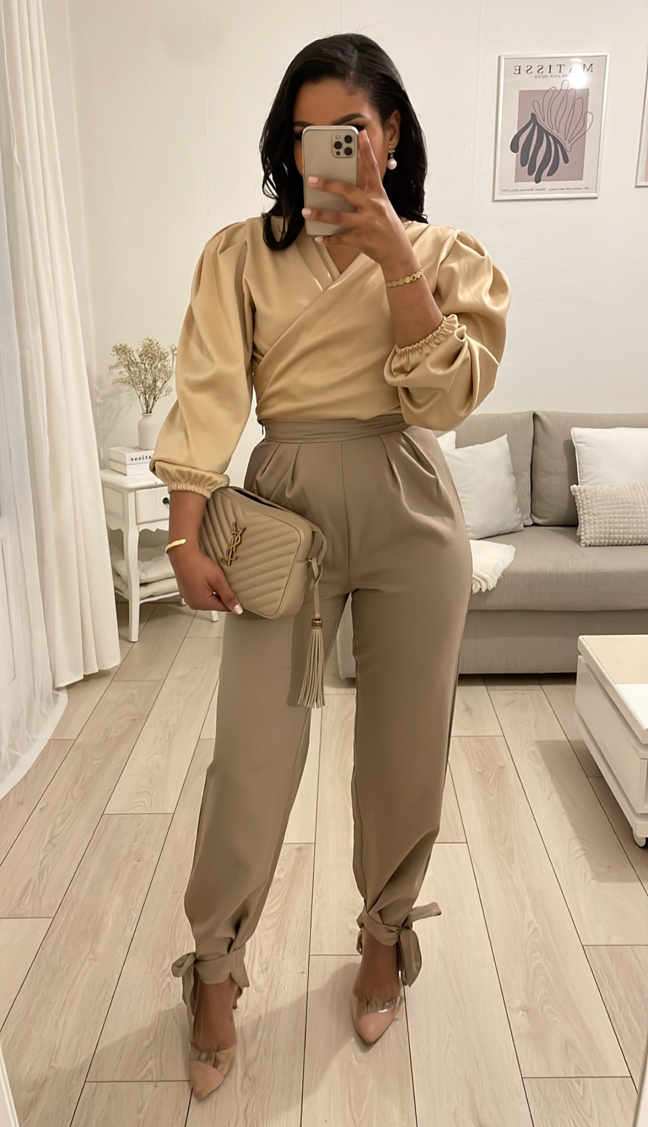 High Waist Nana Pants